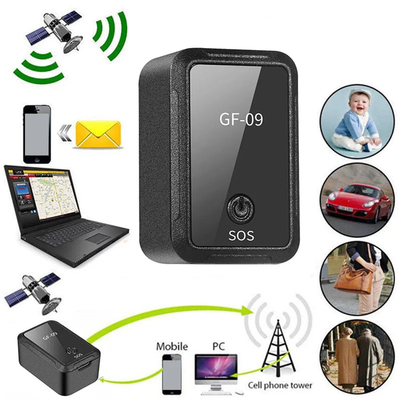 Mini Rastreador Gps GF-09 - Rastreia e Grava Áudio