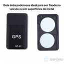 Mini Rastreador GPS com Áudio - Rastreia e Grava Audio - GF-07